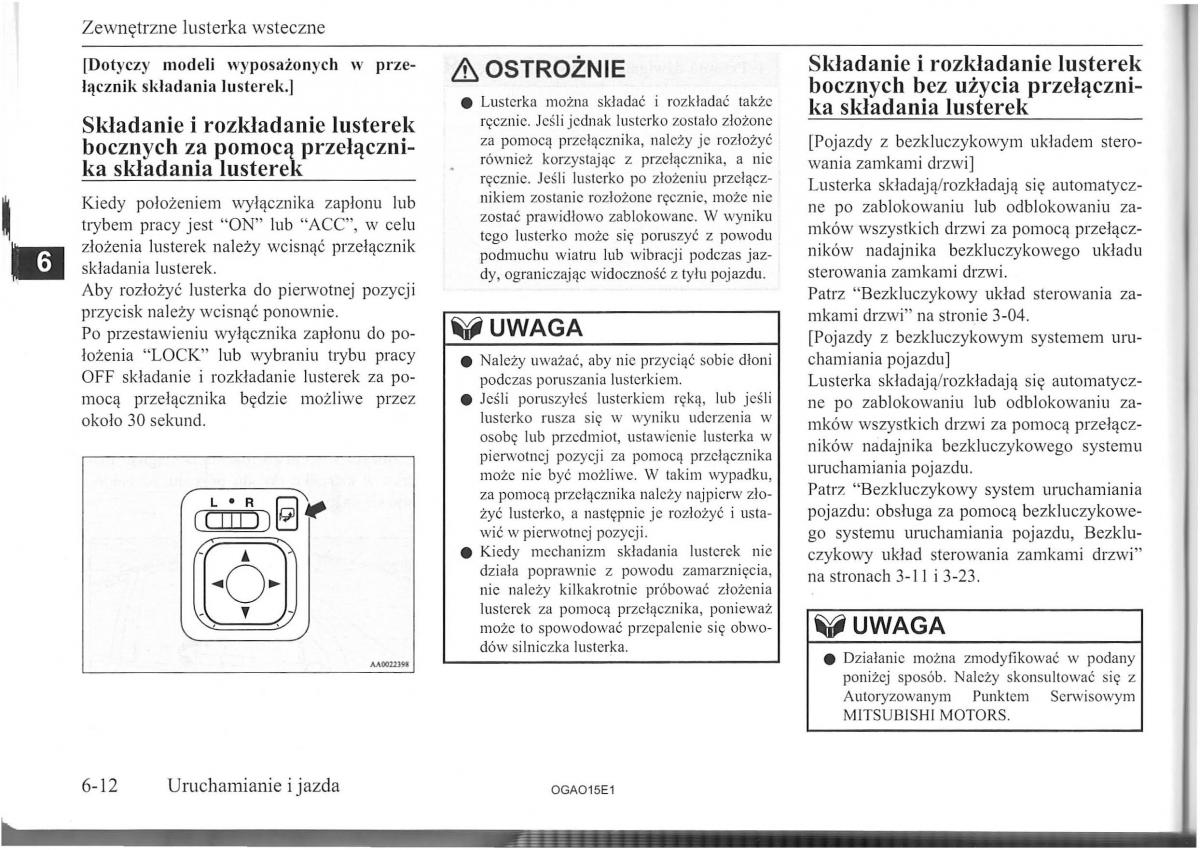 Mitsubishi ASX instrukcja / page 104