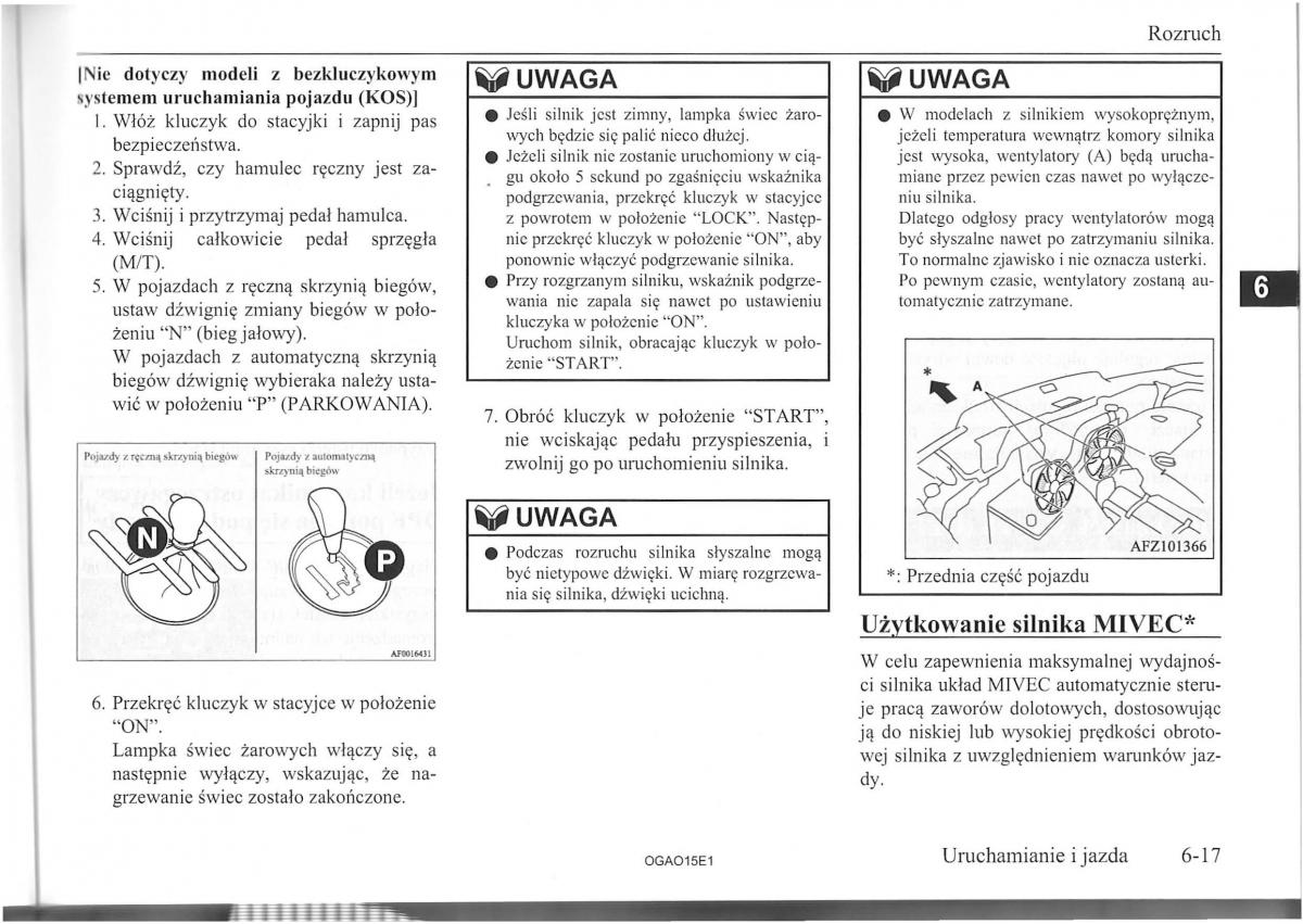 Mitsubishi ASX instrukcja / page 109