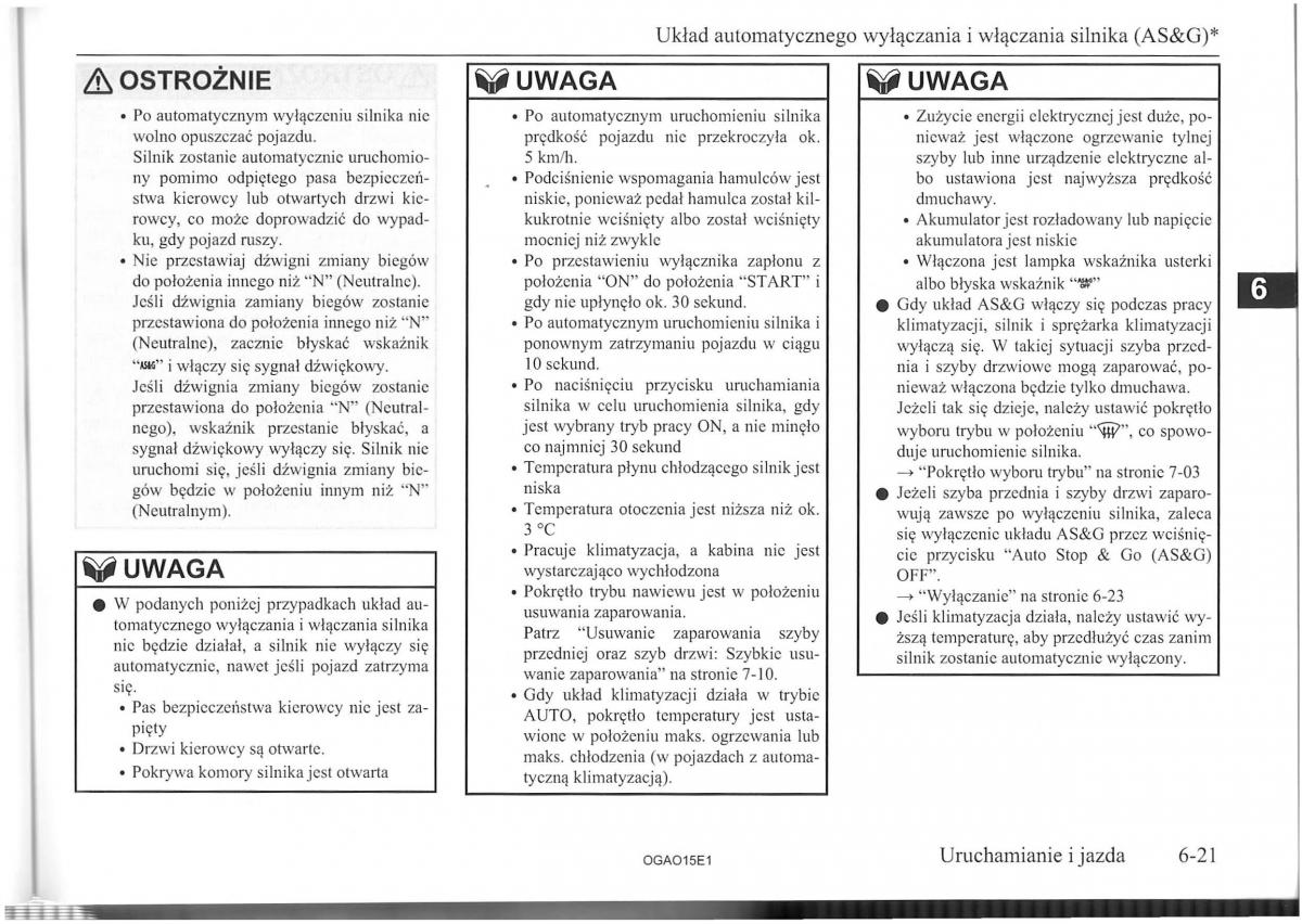 Mitsubishi ASX instrukcja obslugi / page 113