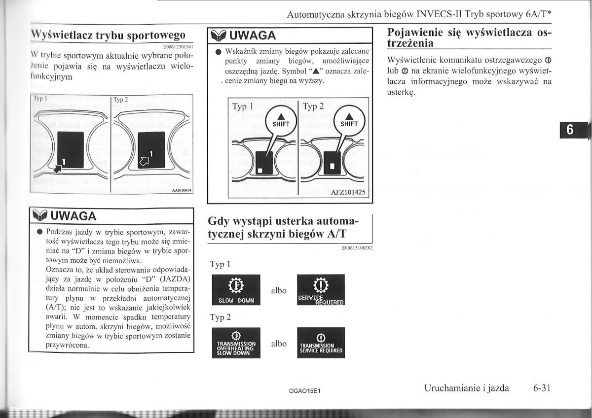 Mitsubishi ASX instrukcja obslugi / page 123