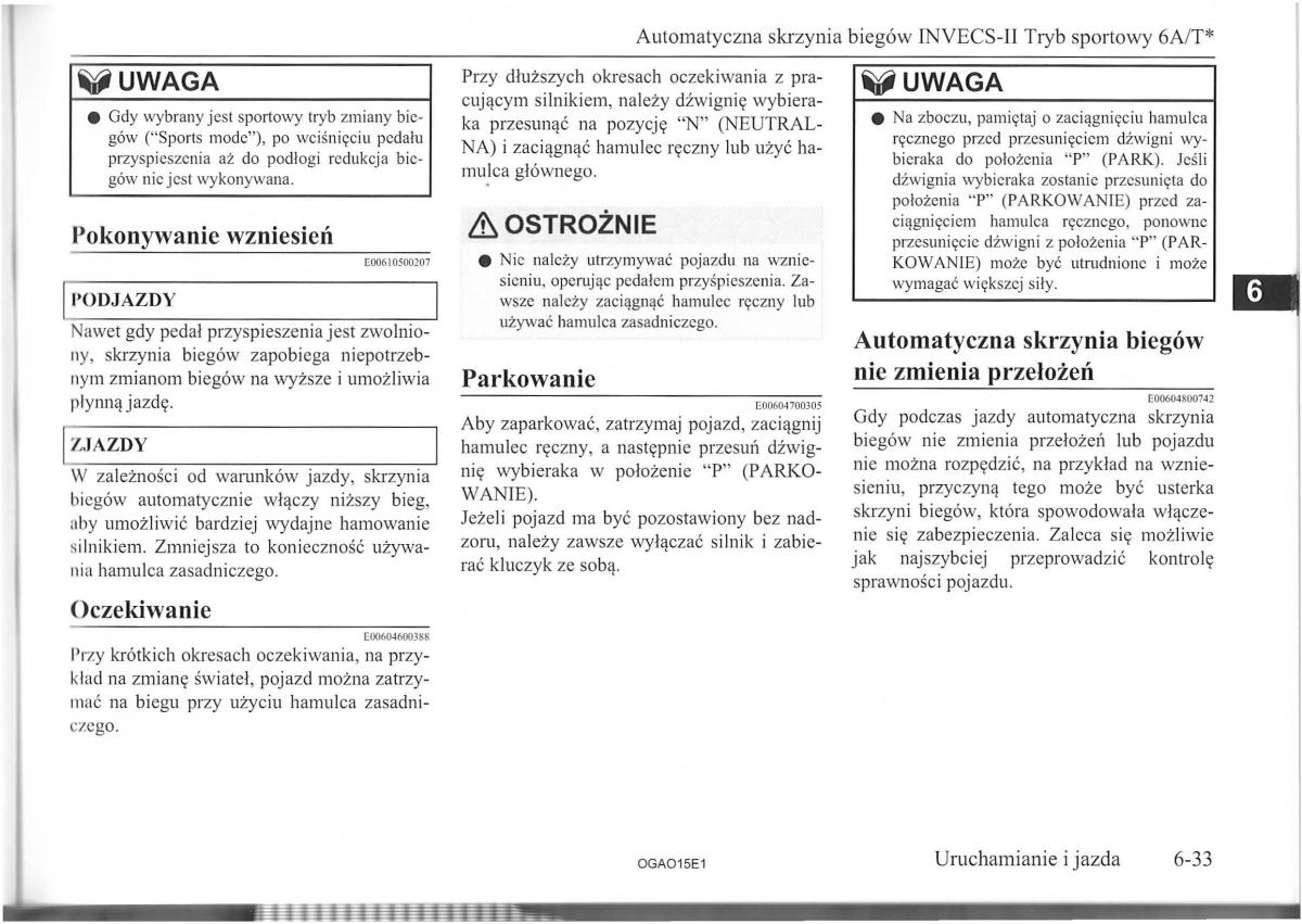 Mitsubishi ASX instrukcja / page 125