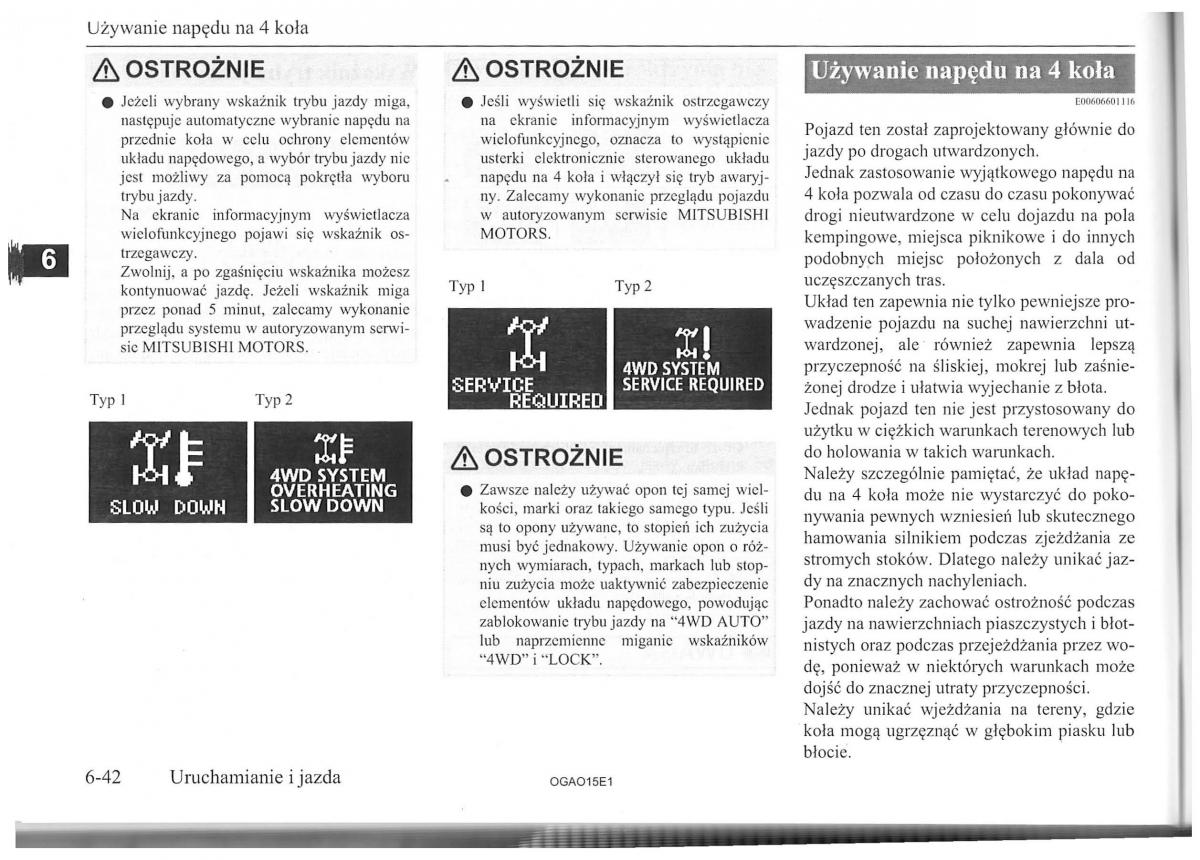 Mitsubishi ASX instrukcja / page 134