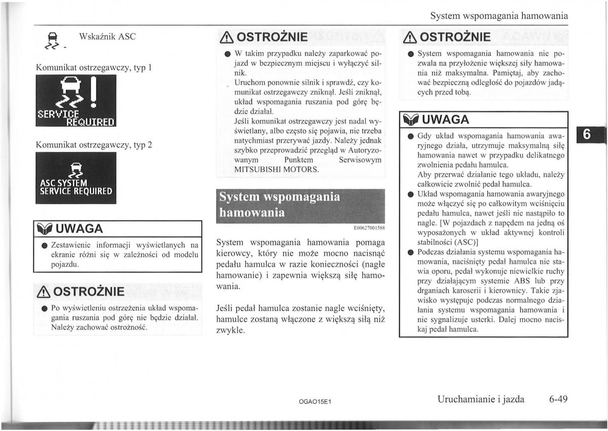 Mitsubishi ASX instrukcja / page 141