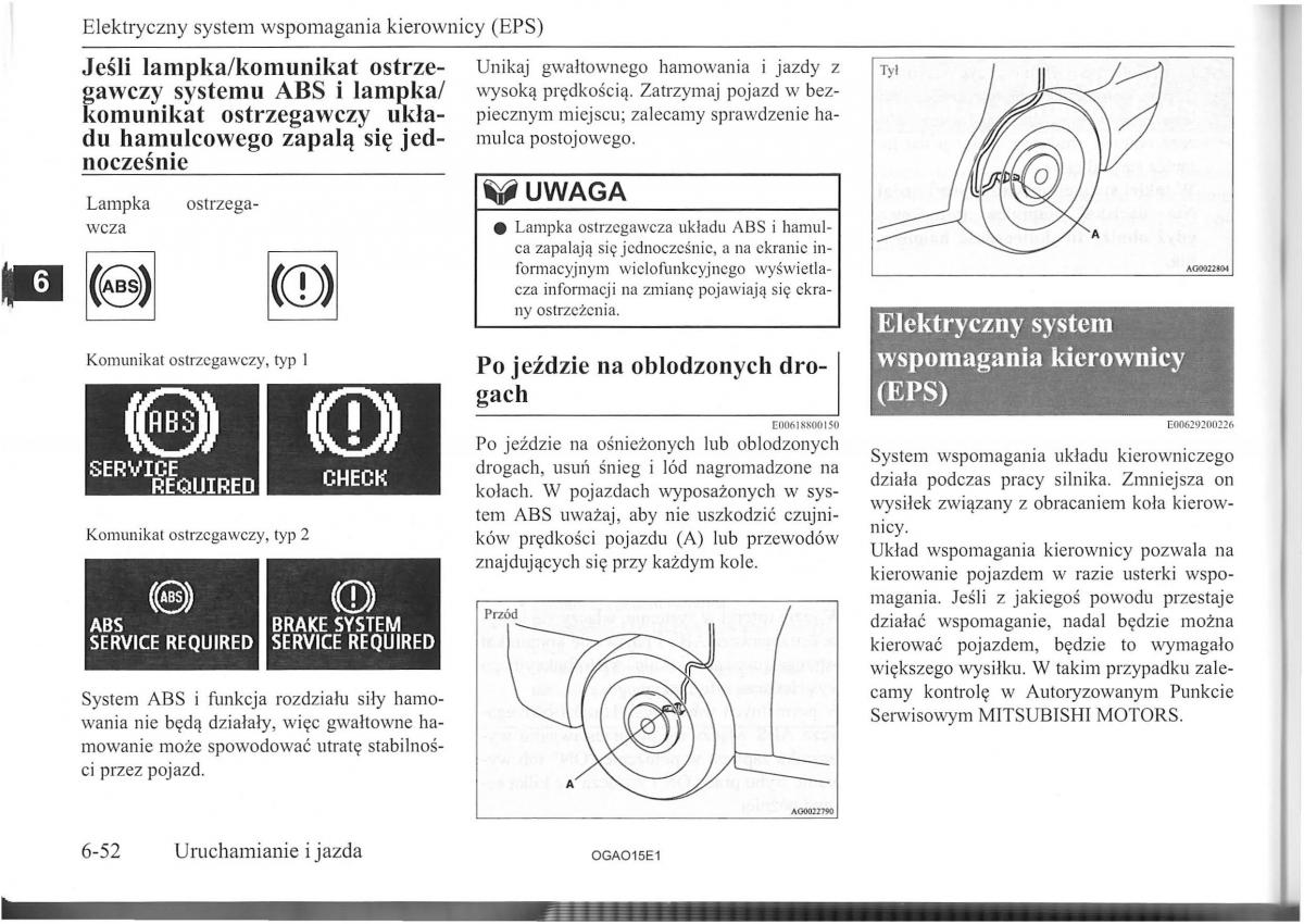 Mitsubishi ASX instrukcja obslugi / page 144