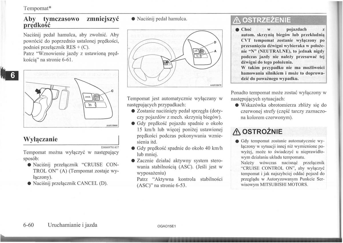 Mitsubishi ASX instrukcja obslugi / page 152