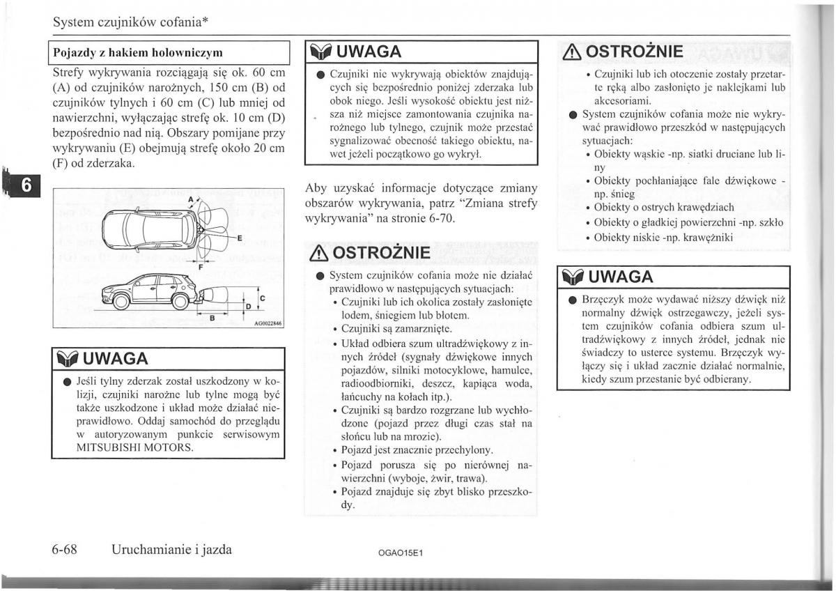 Mitsubishi ASX instrukcja / page 160