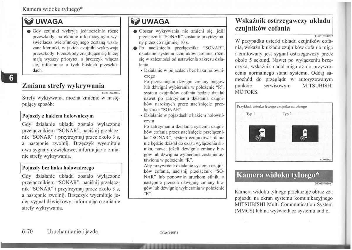 Mitsubishi ASX instrukcja / page 162