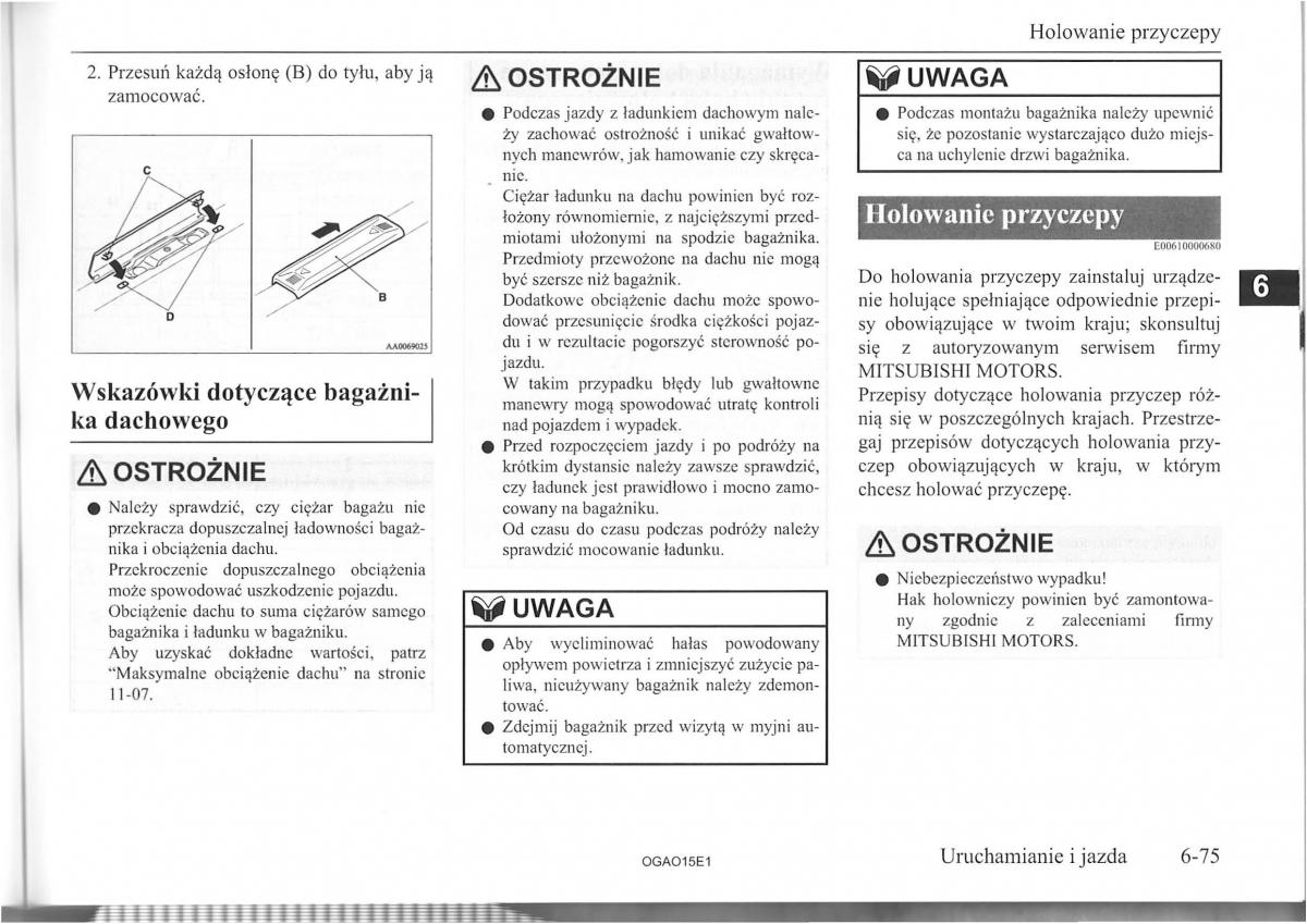 Mitsubishi ASX instrukcja / page 167