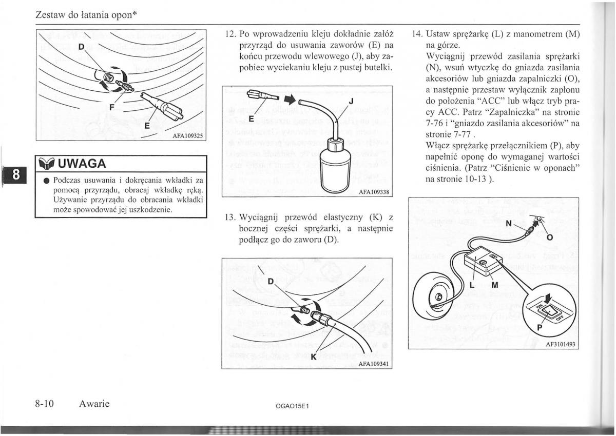 Mitsubishi ASX instrukcja / page 180