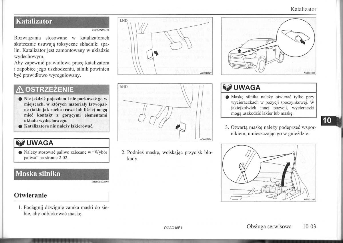 Mitsubishi ASX instrukcja / page 206