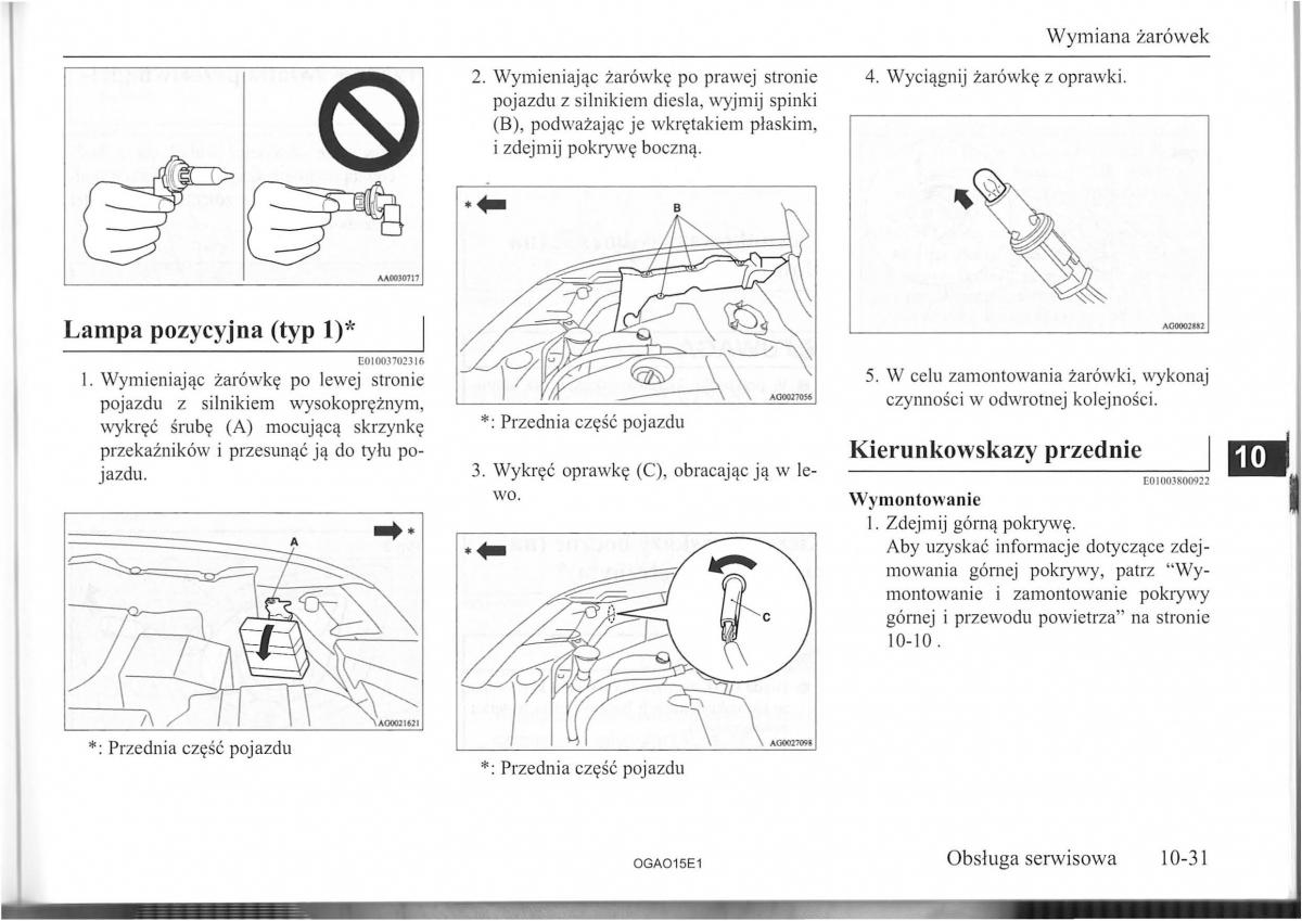 Mitsubishi ASX instrukcja / page 234