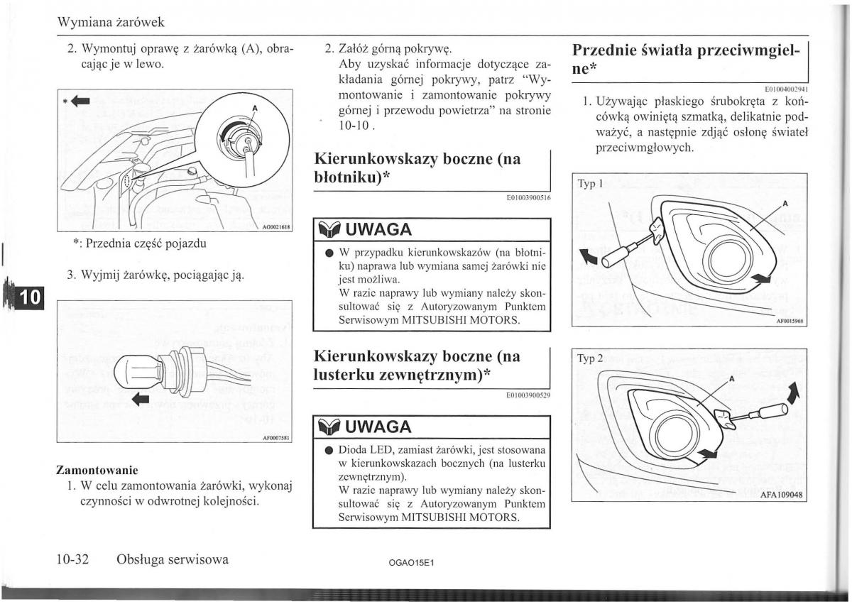 Mitsubishi ASX instrukcja / page 235