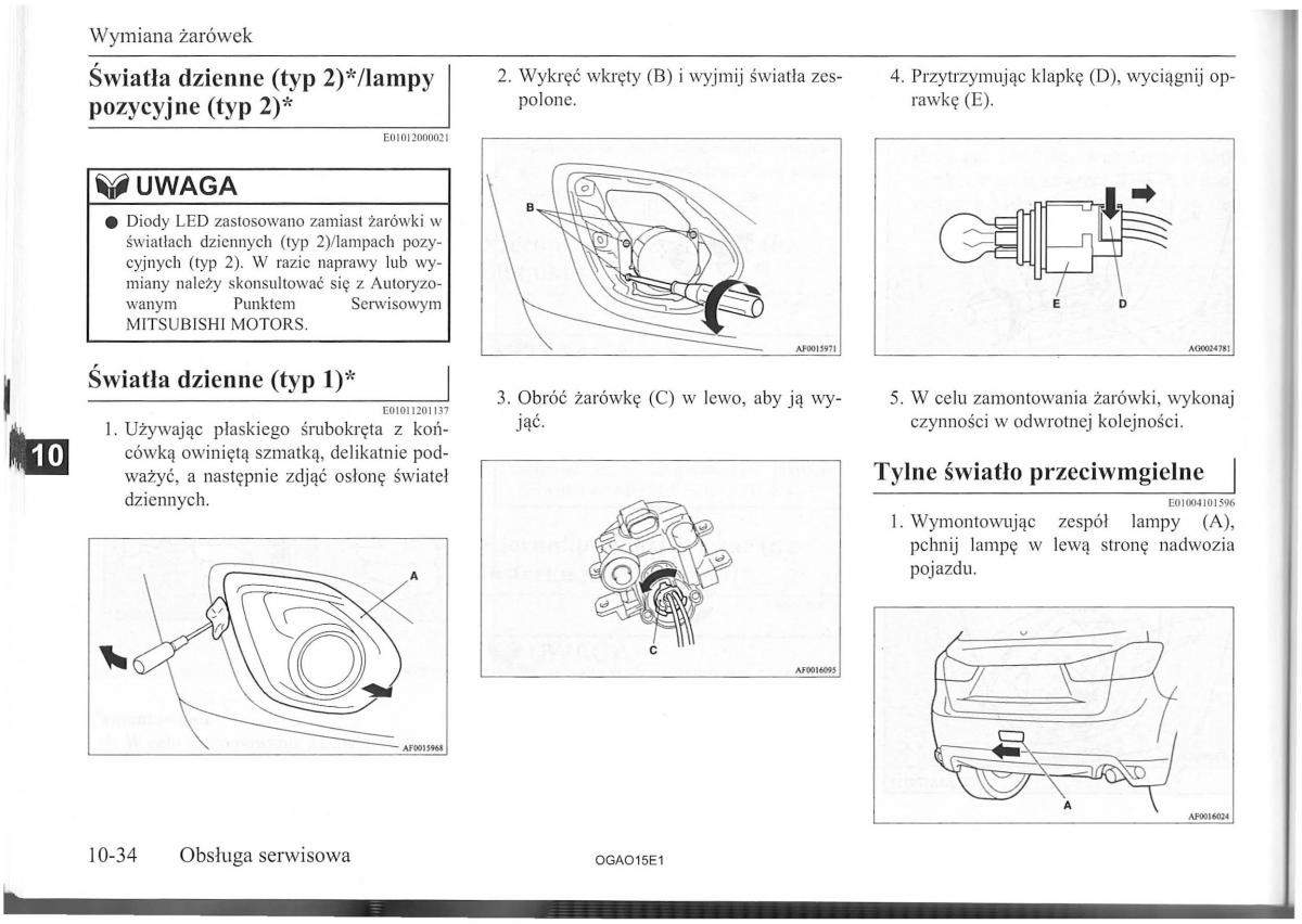 Mitsubishi ASX instrukcja / page 237