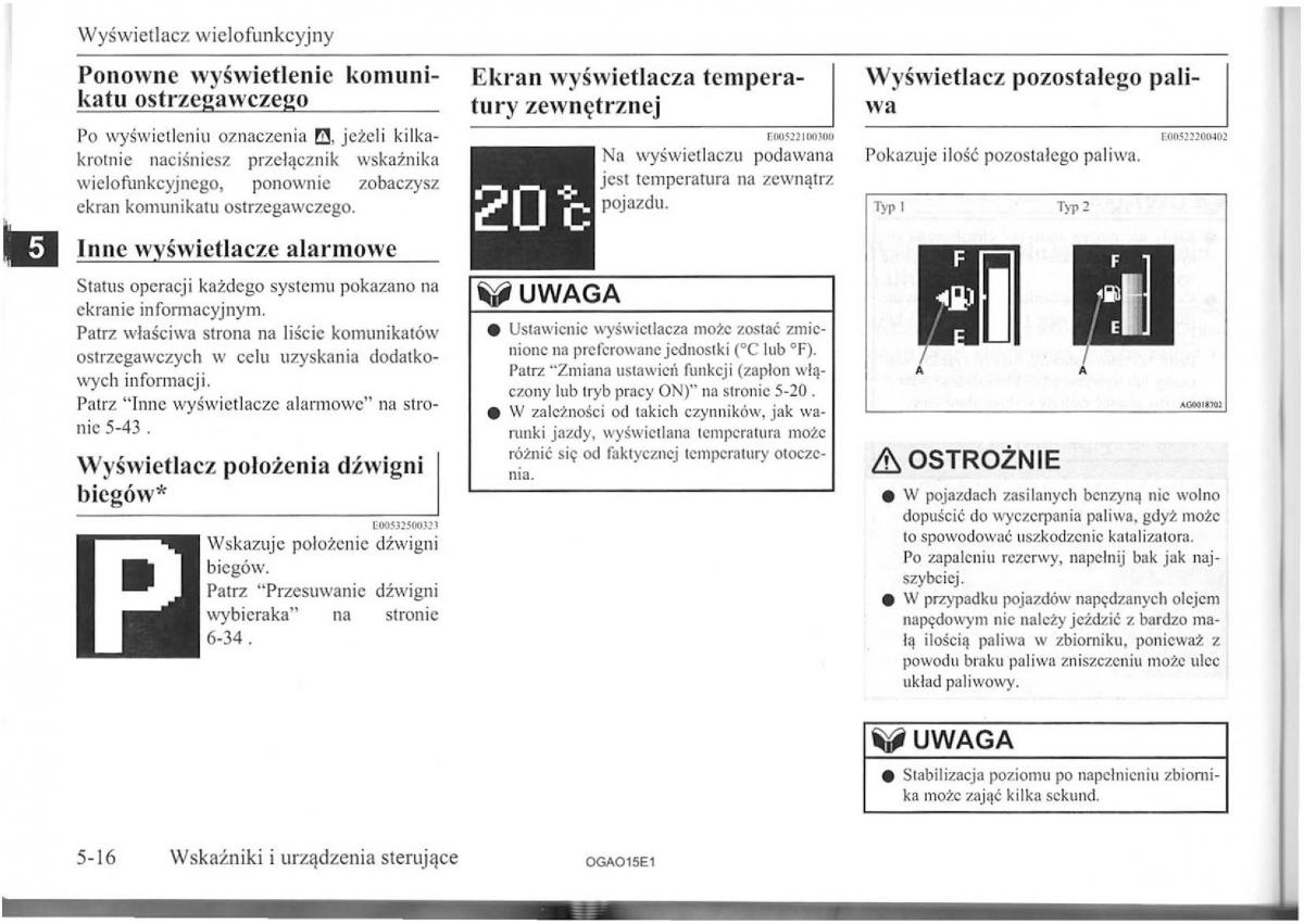 Mitsubishi ASX instrukcja / page 40