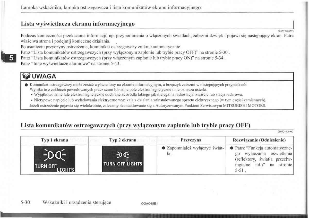 Mitsubishi ASX instrukcja / page 54