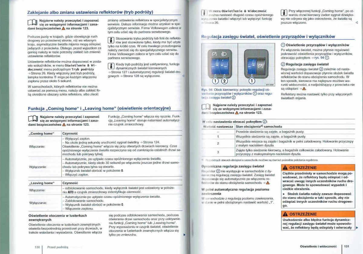 VW Passat B7 variant alltrack instrukcja / page 66