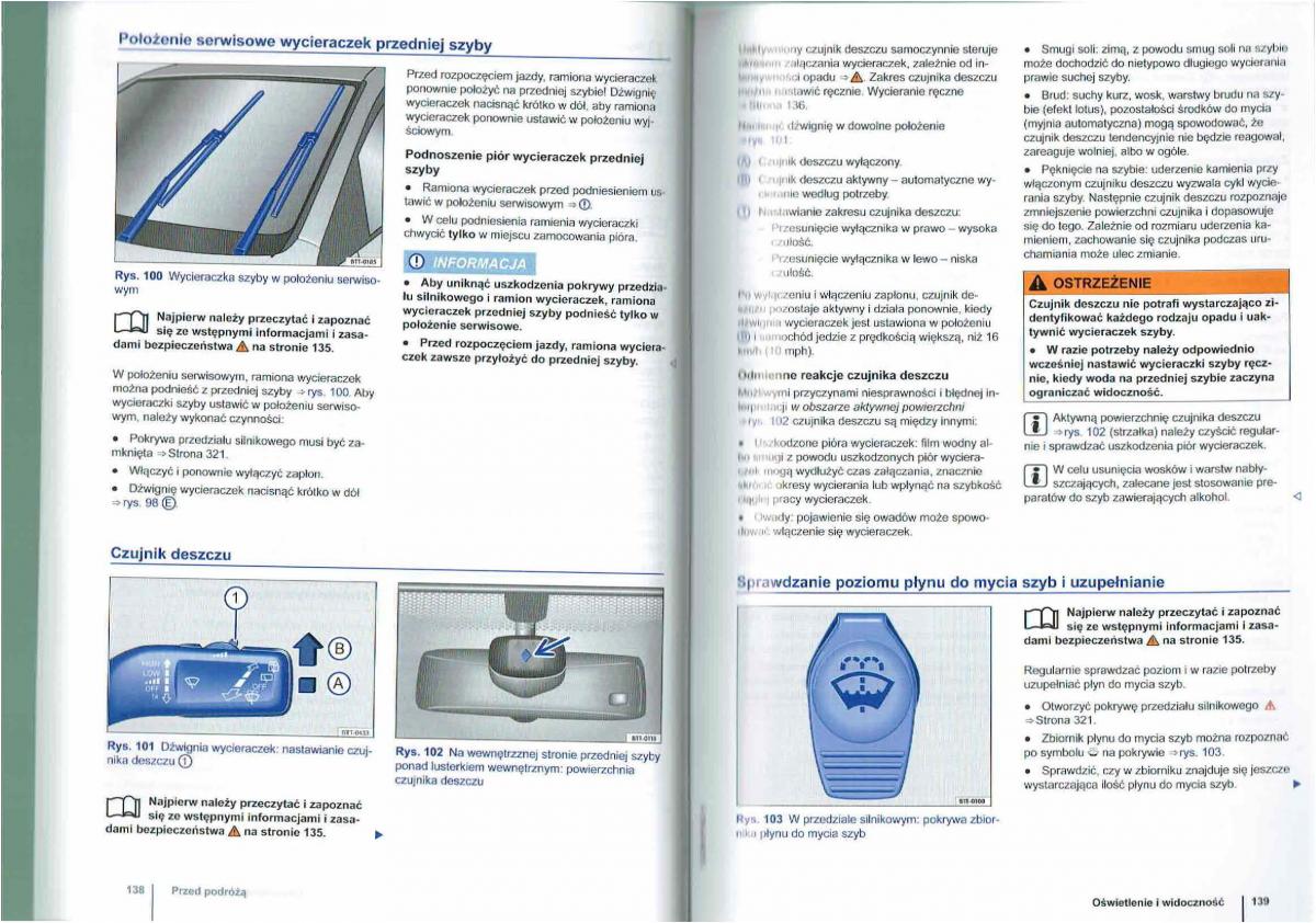 VW Passat B7 variant alltrack instrukcja obslugi / page 70