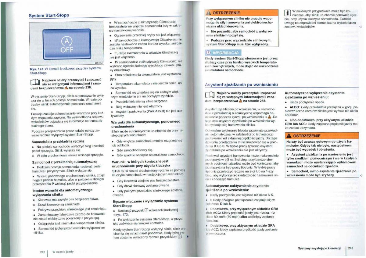 VW Passat B7 variant alltrack instrukcja obslugi / page 122