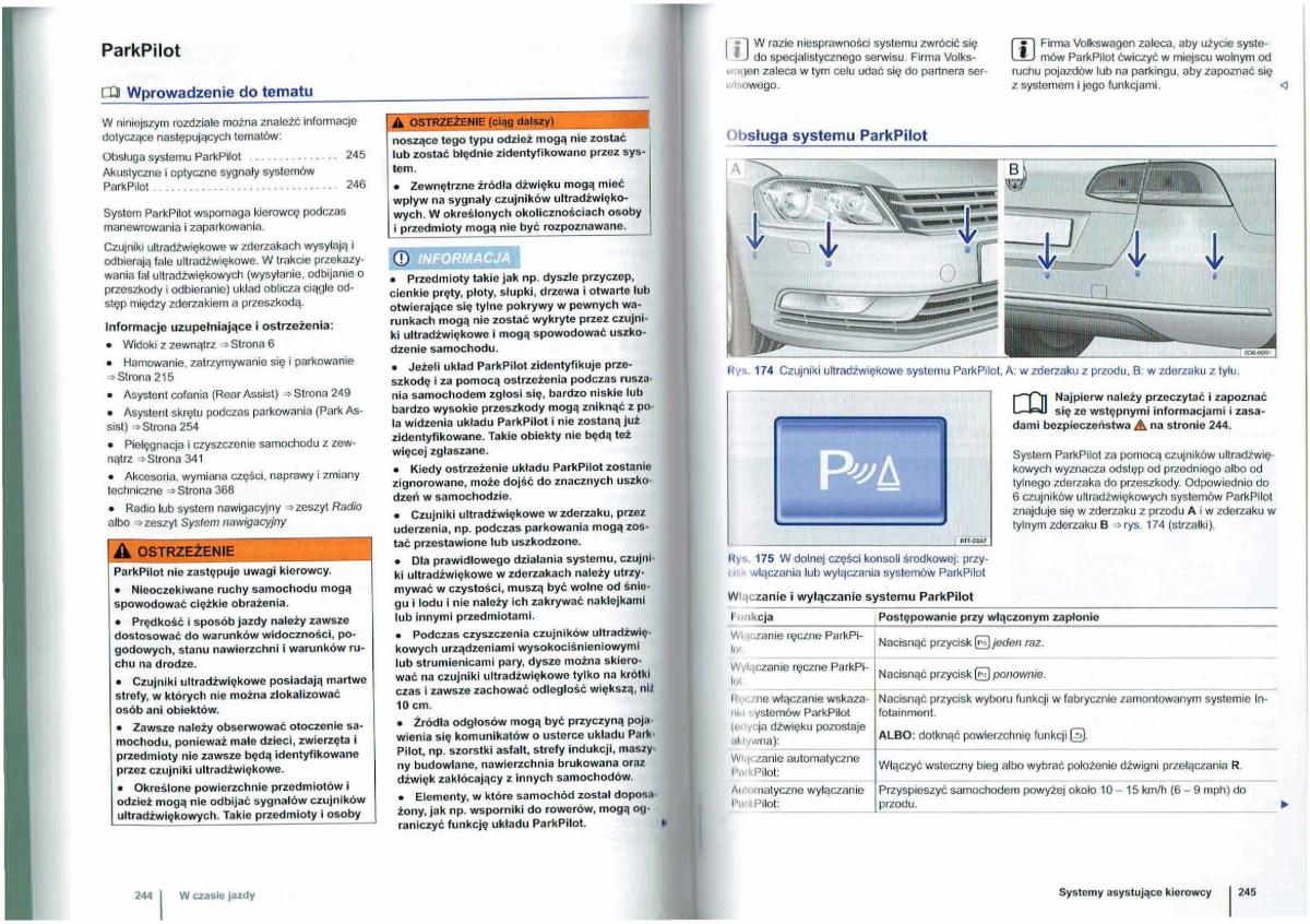 VW Passat B7 variant alltrack instrukcja obslugi / page 123