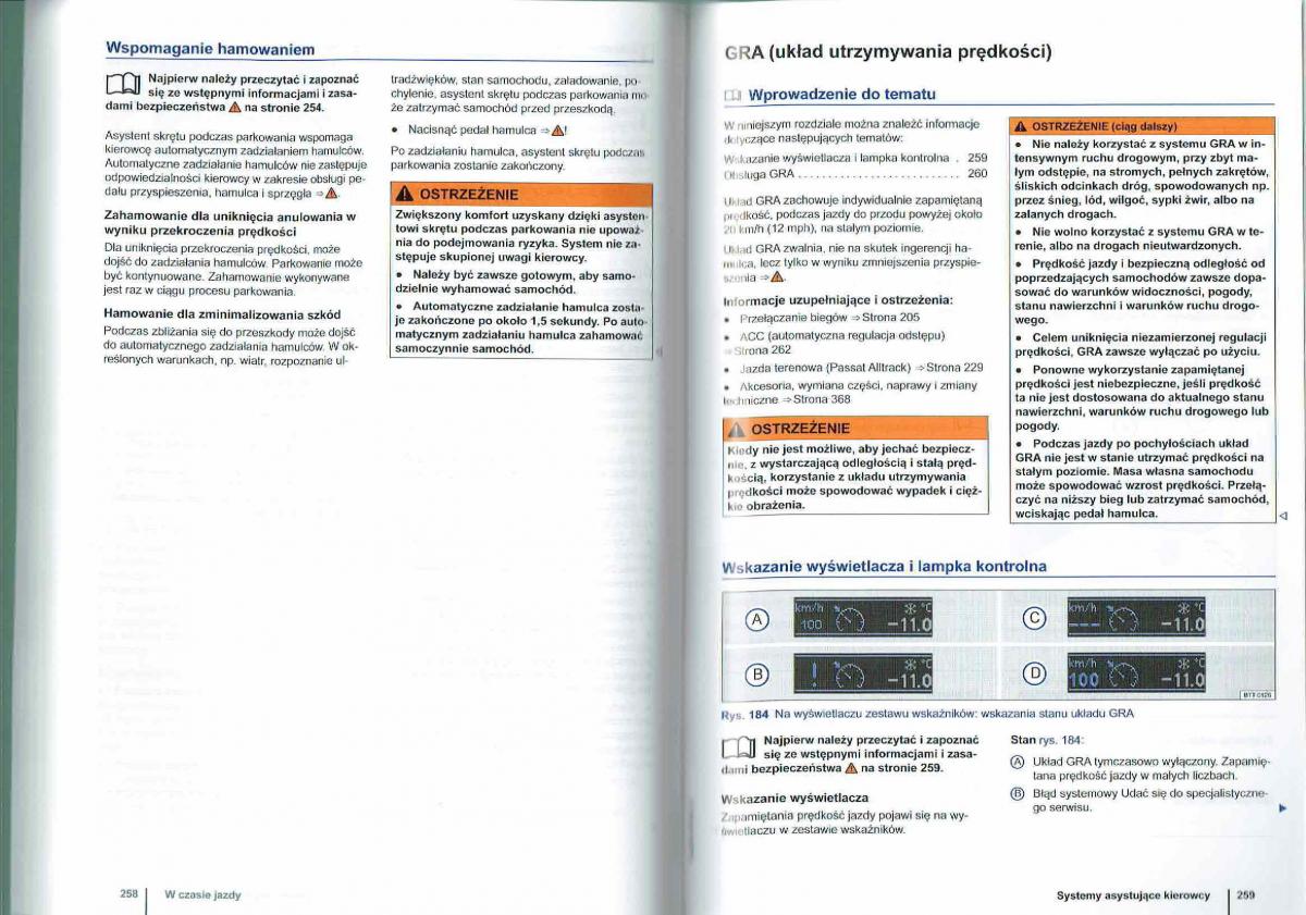 VW Passat B7 variant alltrack instrukcja / page 130