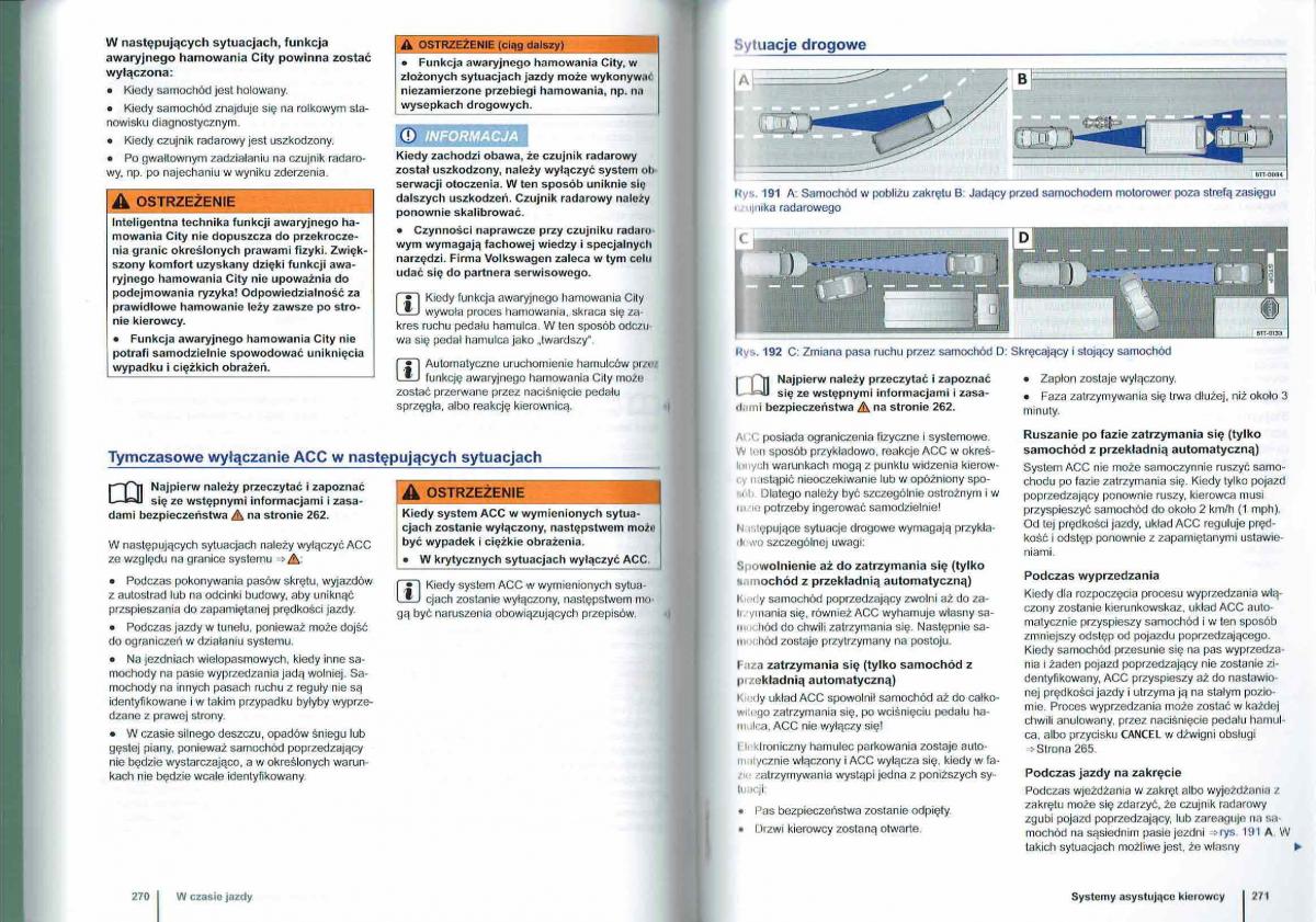 VW Passat B7 variant alltrack instrukcja obslugi / page 136