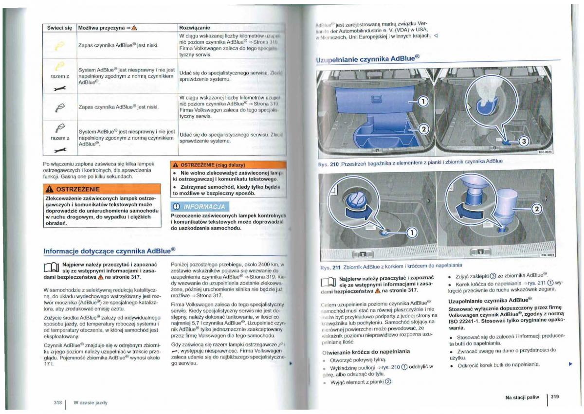 VW Passat B7 variant alltrack instrukcja obslugi / page 160