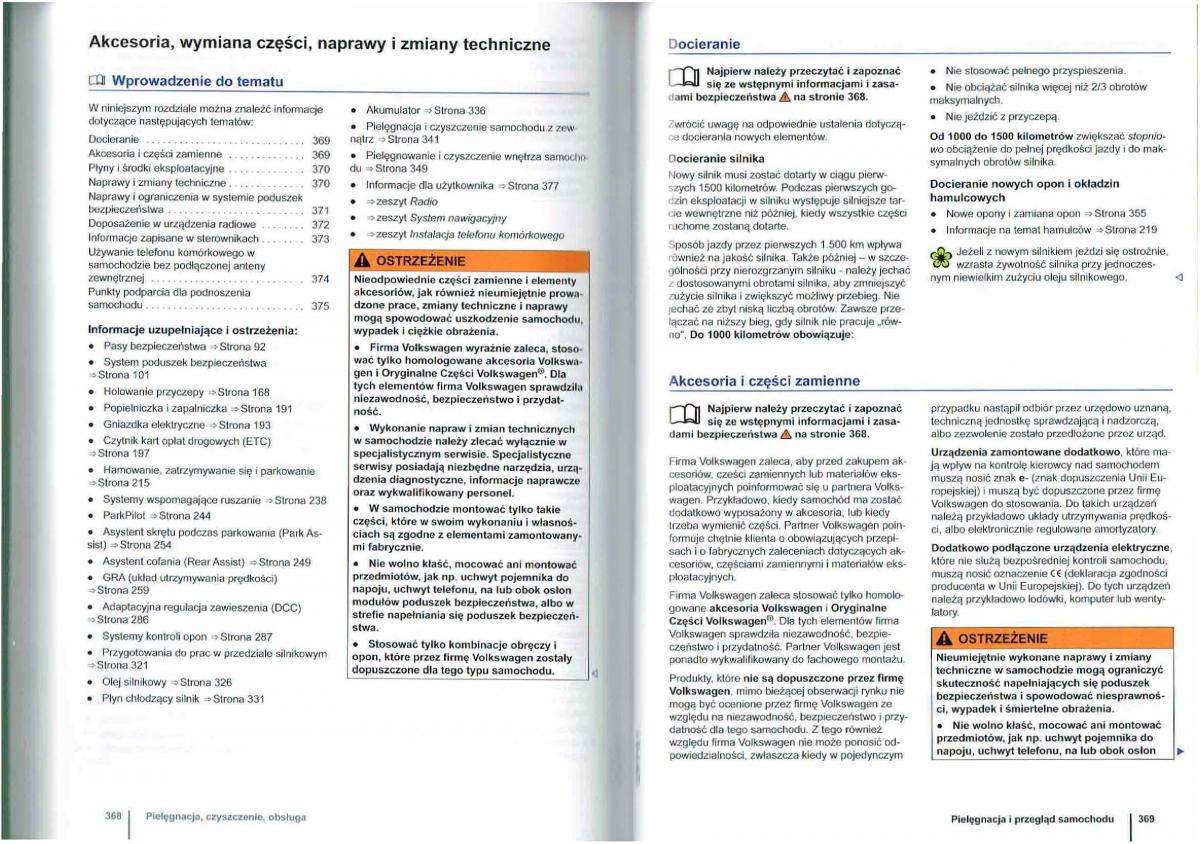 VW Passat B7 variant alltrack instrukcja / page 186