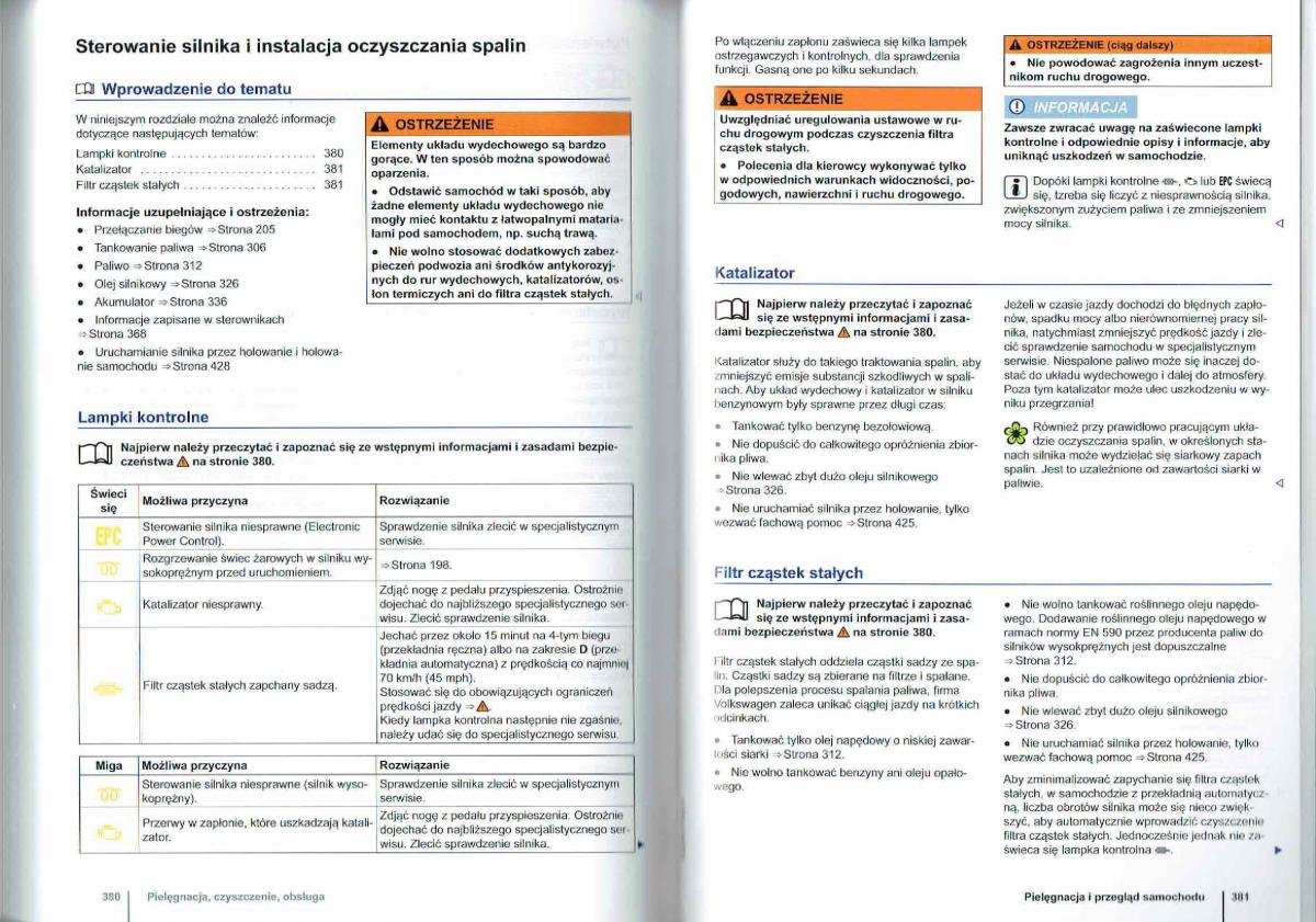 VW Passat B7 variant alltrack instrukcja / page 192