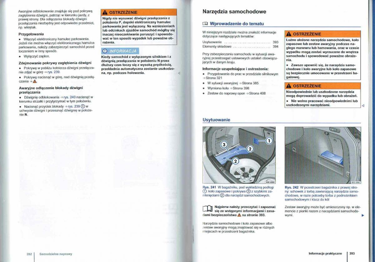 VW Passat B7 variant alltrack instrukcja obslugi / page 198