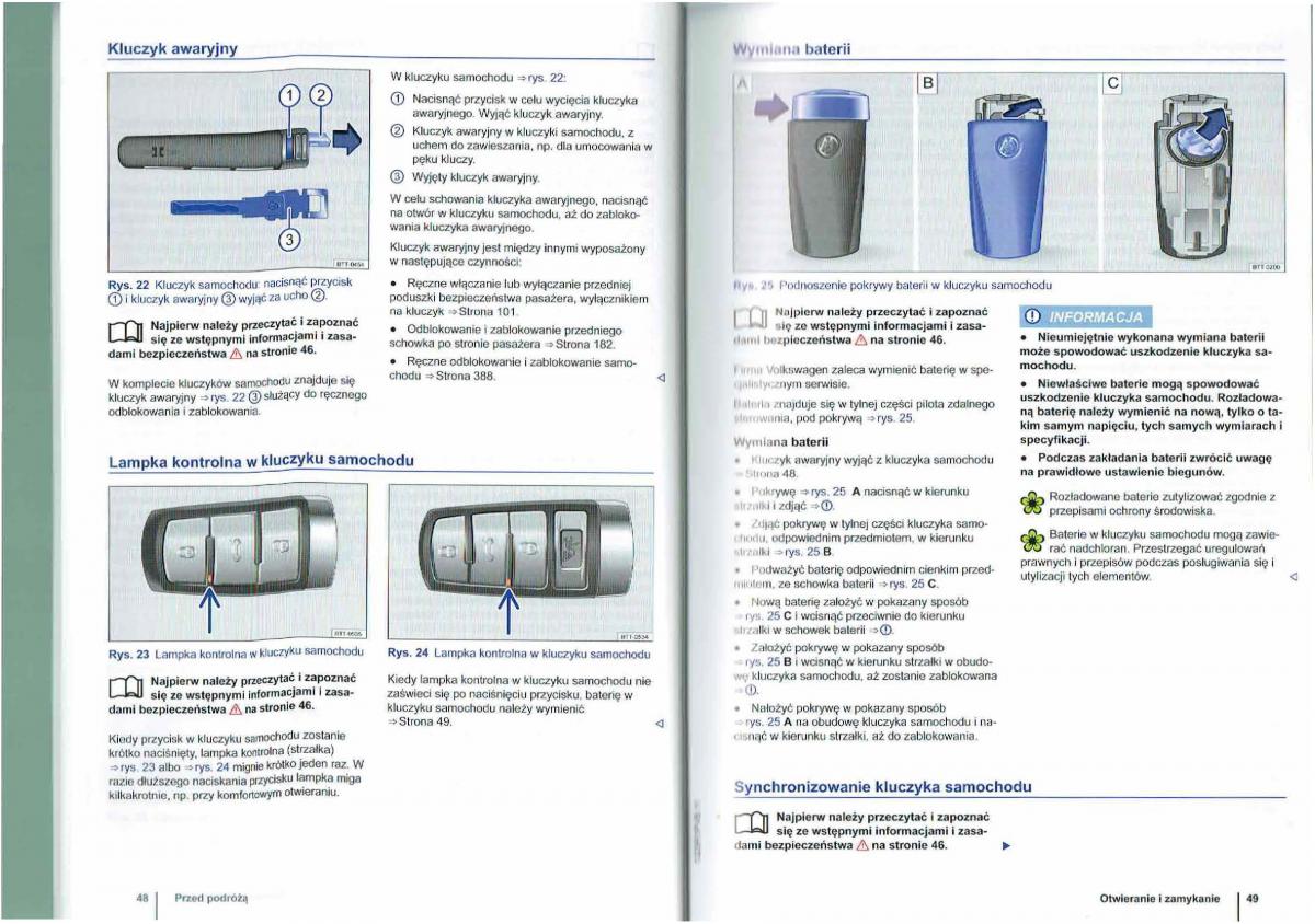 VW Passat B7 variant alltrack instrukcja obslugi / page 25