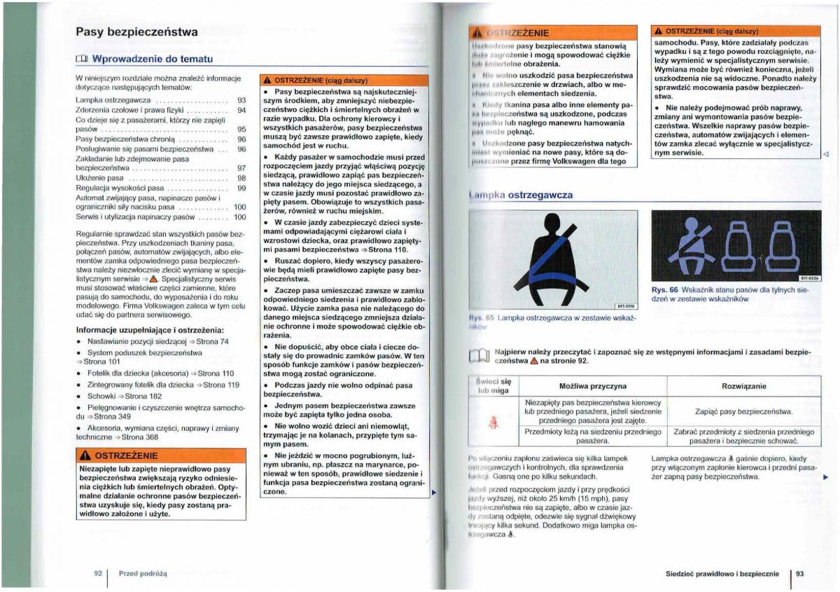 VW Passat B7 variant alltrack instrukcja obslugi / page 47