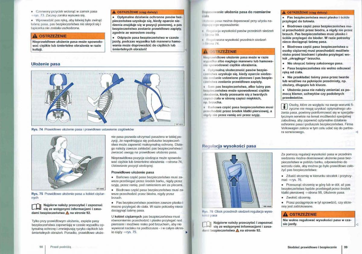 VW Passat B7 variant alltrack instrukcja obslugi / page 50