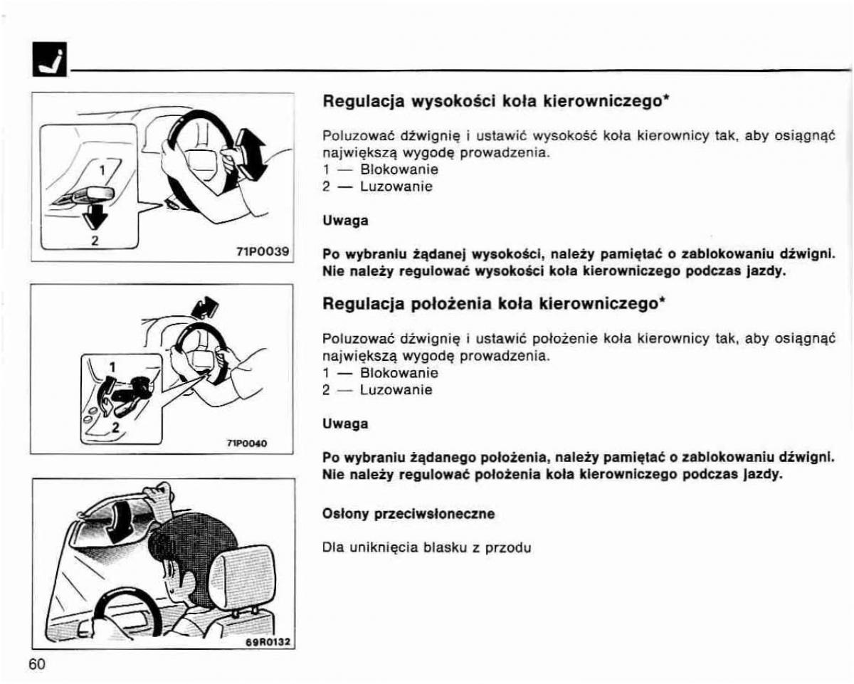 Mitsubishi Lancer IV 4 instrukcja obslugi / page 61