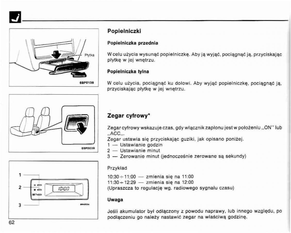 Mitsubishi Lancer IV 4 instrukcja obslugi / page 63