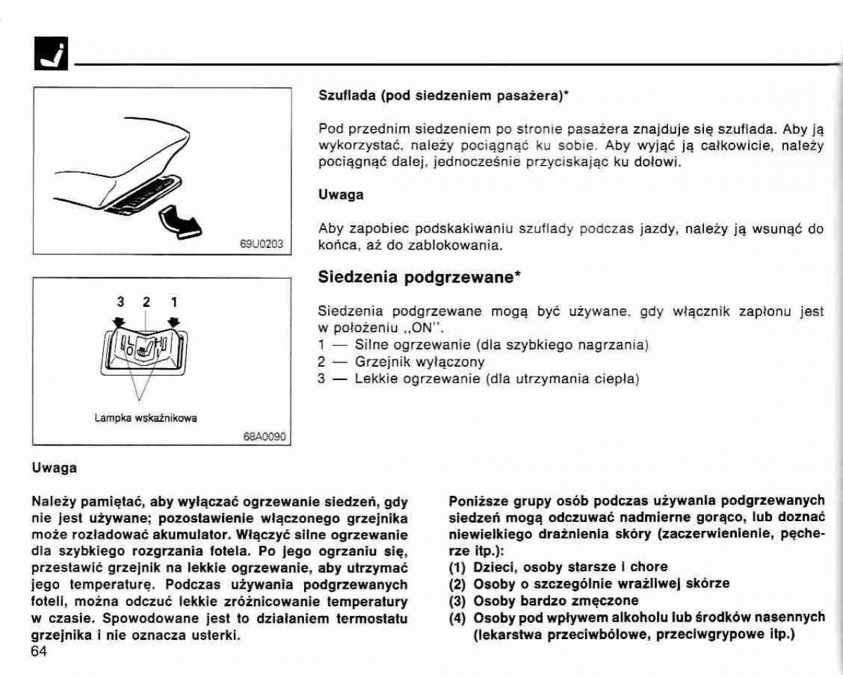 Mitsubishi Lancer IV 4 instrukcja obslugi / page 65