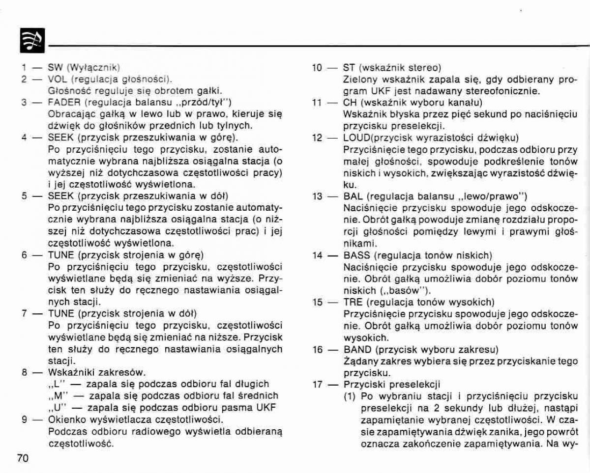 Mitsubishi Lancer IV 4 instrukcja obslugi / page 71