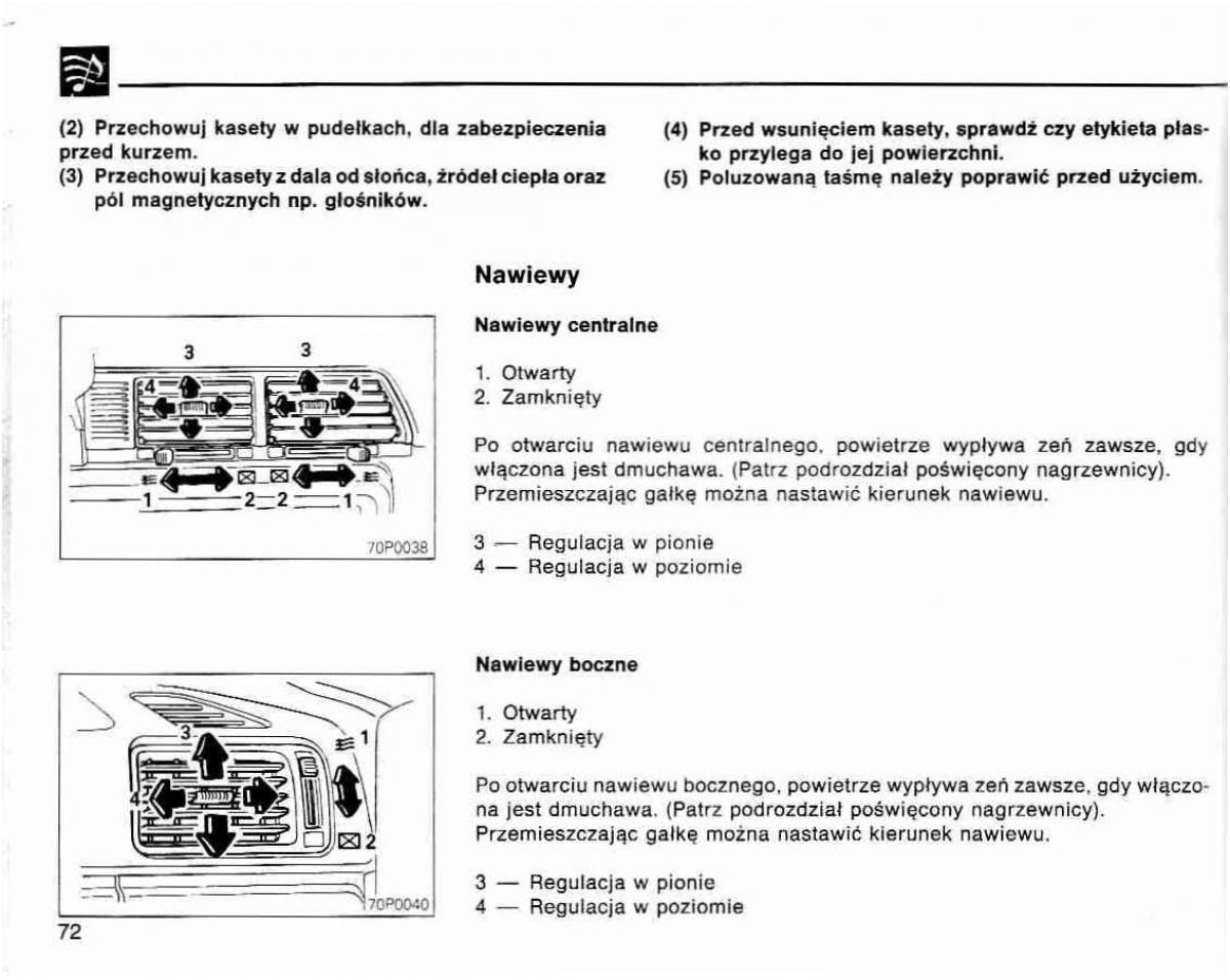 Mitsubishi Lancer IV 4 instrukcja obslugi / page 73