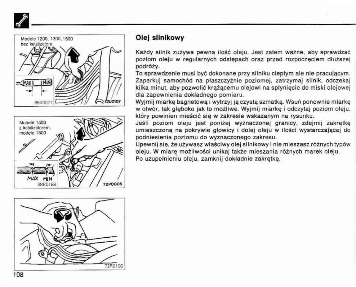 Mitsubishi Lancer IV 4 instrukcja obslugi / page 109