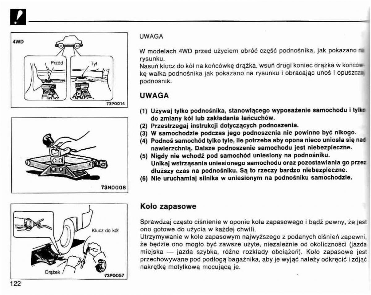 Mitsubishi Lancer IV 4 instrukcja obslugi / page 123