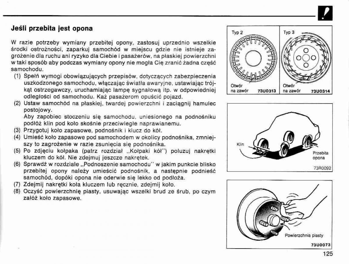 Mitsubishi Lancer IV 4 instrukcja obslugi / page 126