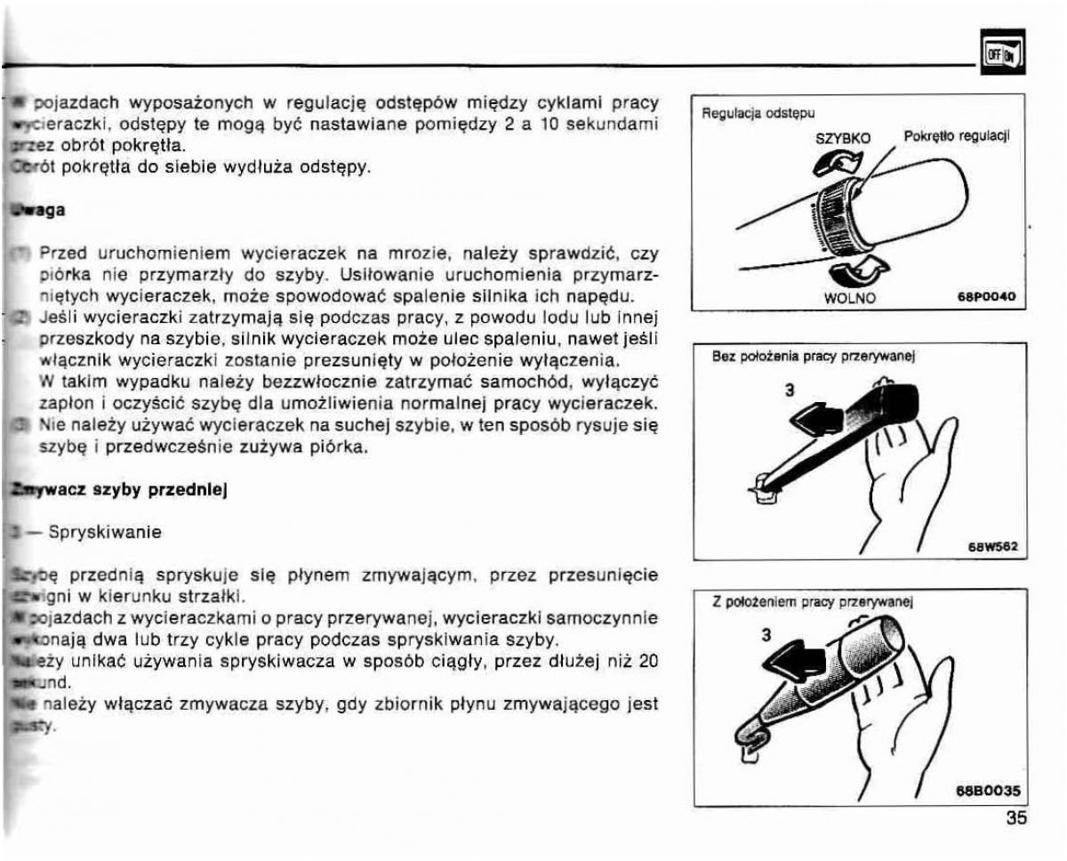 Mitsubishi Lancer IV 4 instrukcja obslugi / page 36