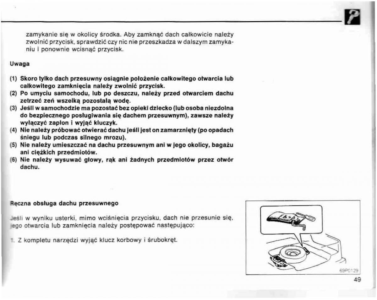 Mitsubishi Lancer IV 4 instrukcja obslugi / page 50