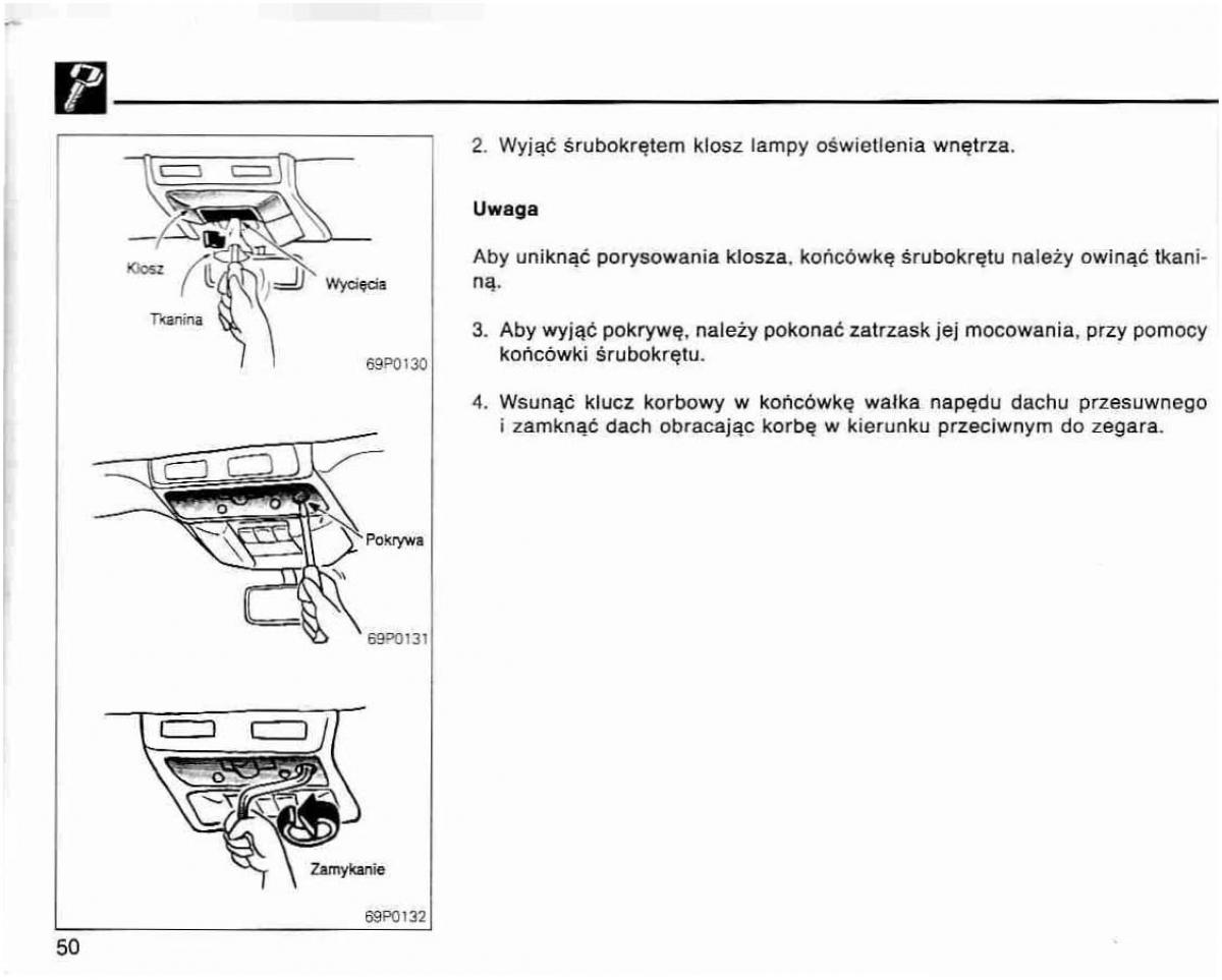 Mitsubishi Lancer IV 4 instrukcja obslugi / page 51