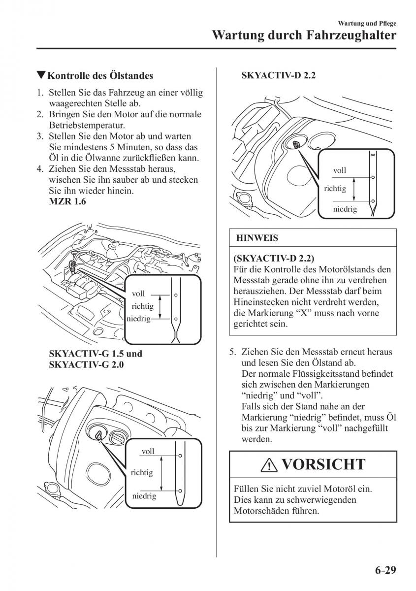 Mazda 3 III Handbuch / page 558