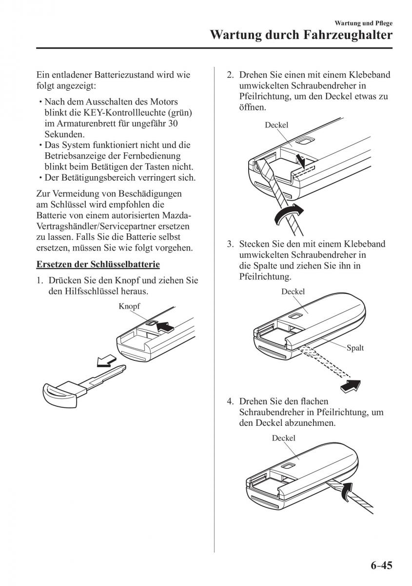 Mazda 3 III Handbuch / page 574