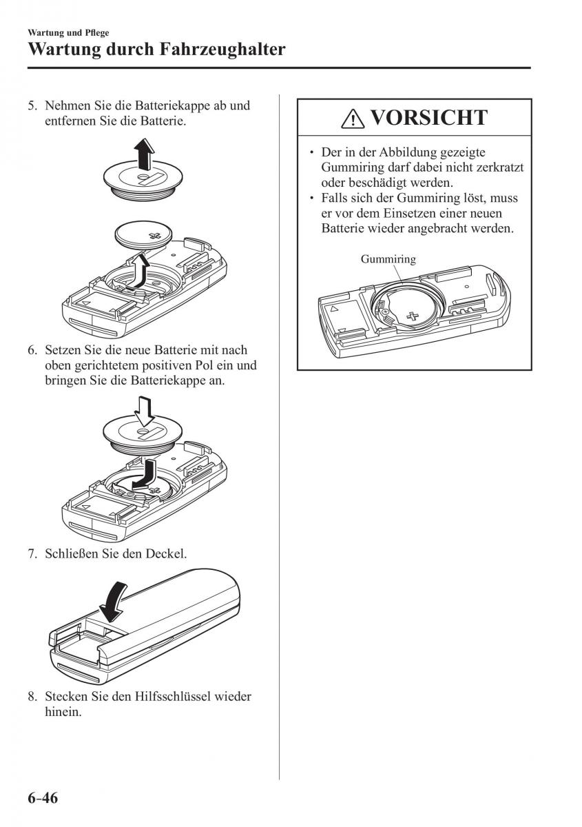 Mazda 3 III Handbuch / page 575