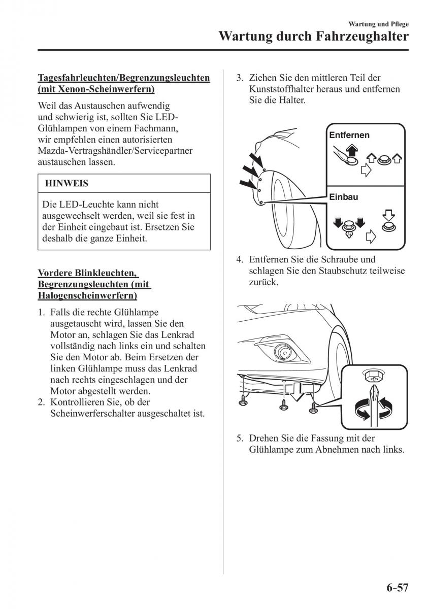 Mazda 3 III Handbuch / page 586