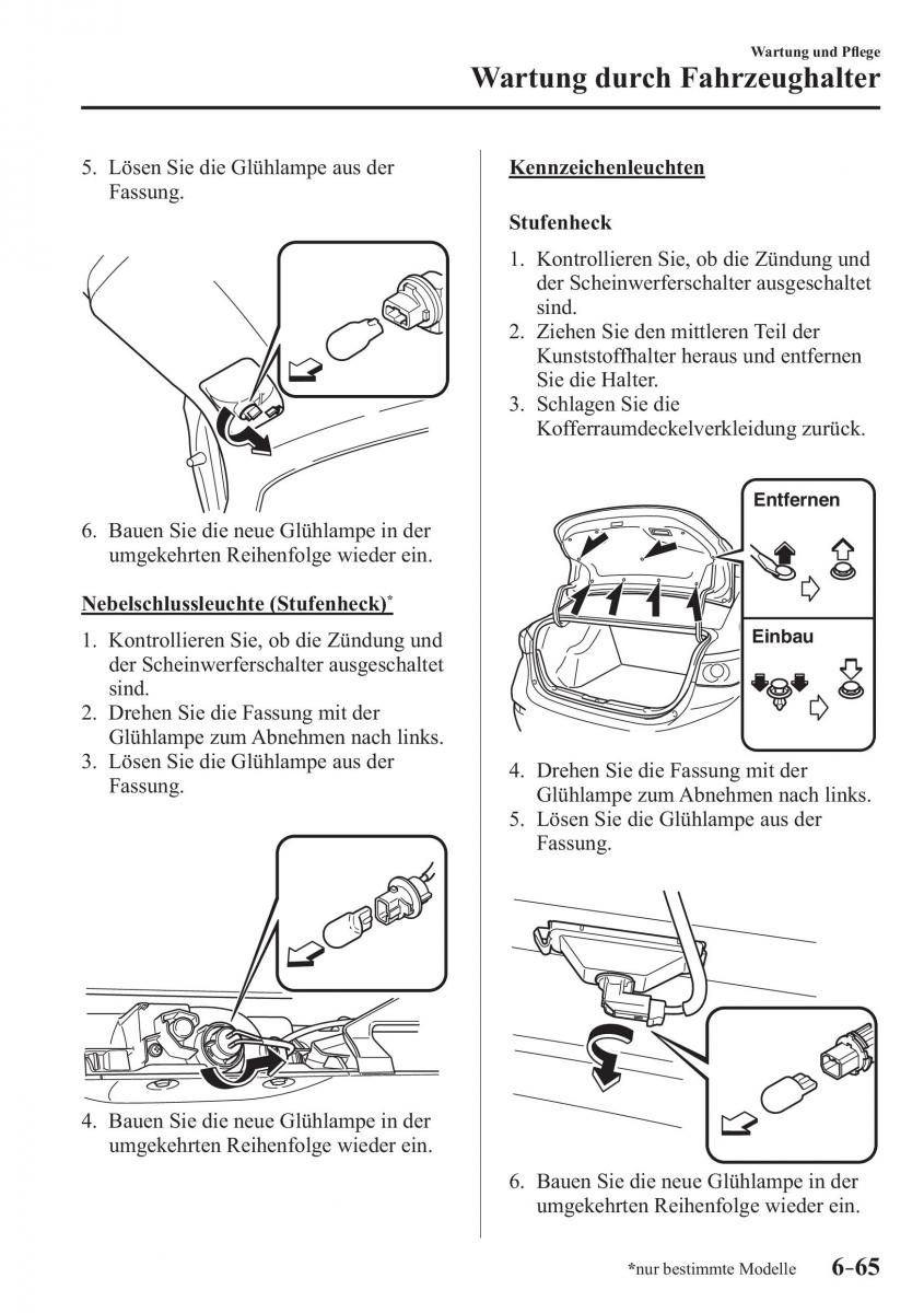 Mazda 3 III Handbuch / page 594