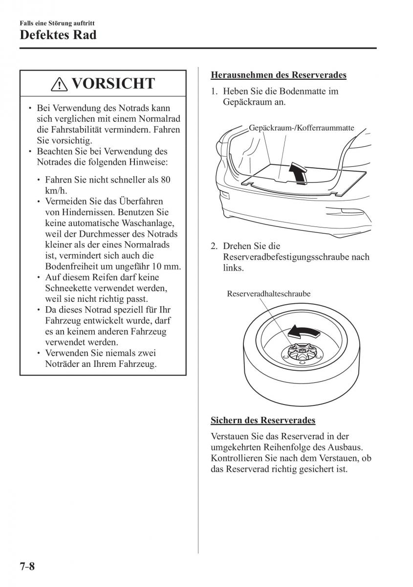 Mazda 3 III Handbuch / page 621