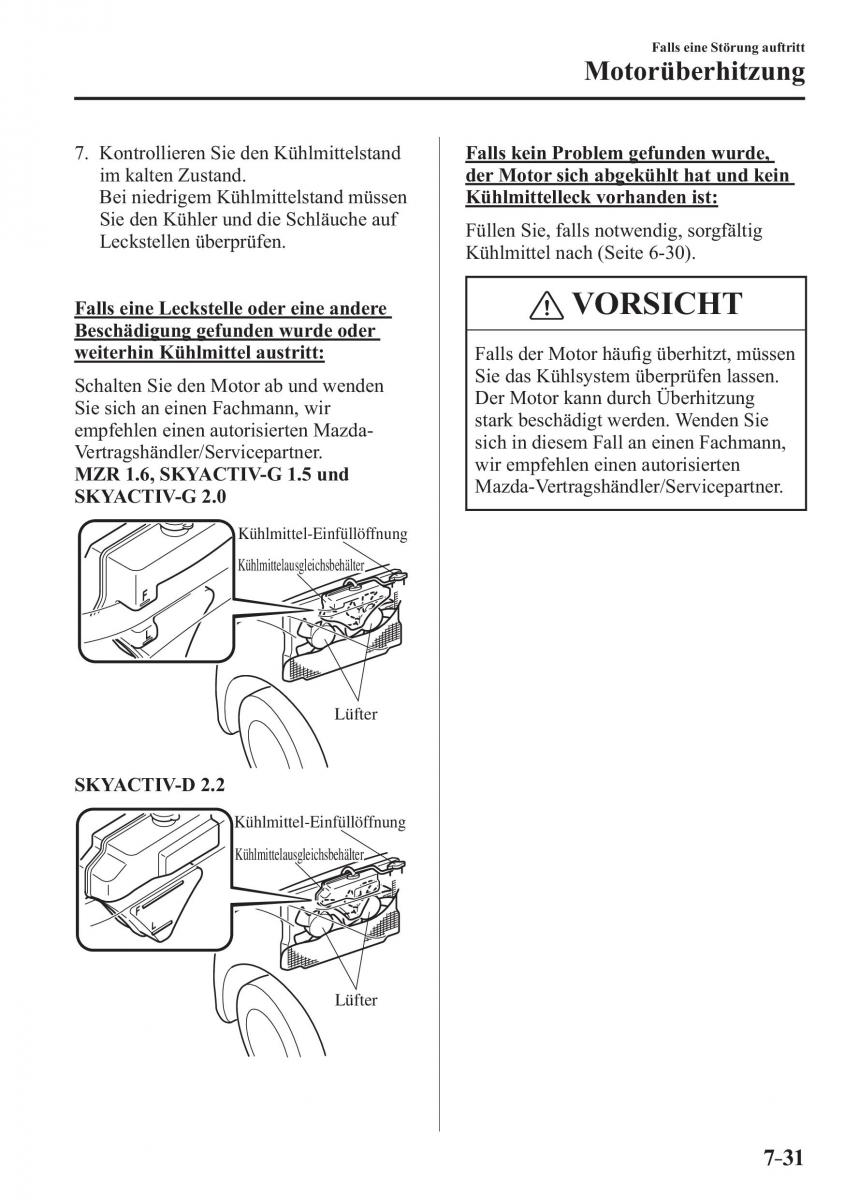 Mazda 3 III Handbuch / page 644